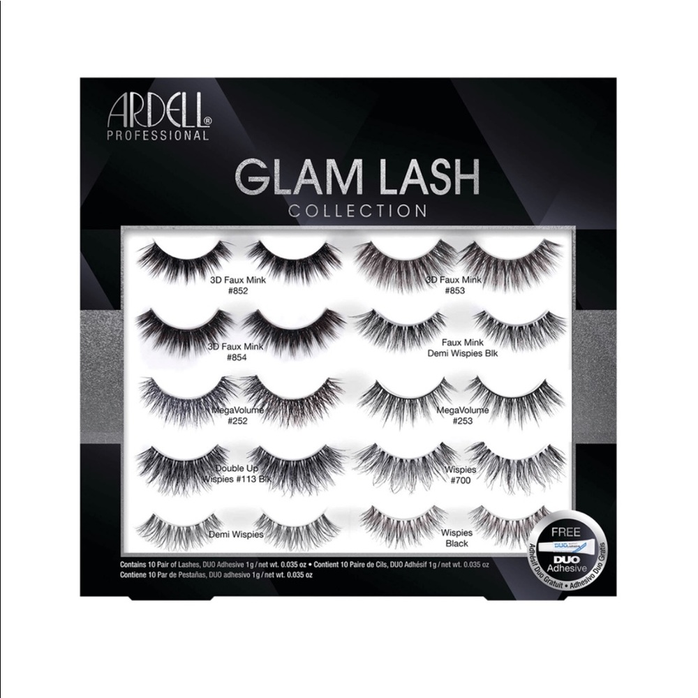 NIB. Ardell Glam Lash Collection!
